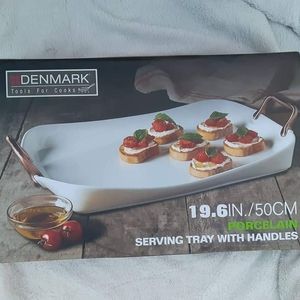 Denmark 19.6 inch Serving Tray with Handles